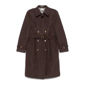 [BRUNELLO CUCINELLI] 라프리마 남성 트렌치코트 코트 Overcoat MY4969140CG245 Dark Brown /8