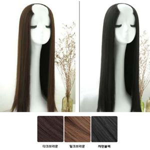 생머리 자연스러운 긴생머리 반가발(5010)