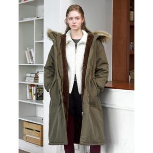 [르샵]퍼 스트링 롱 야상 점퍼 (DP4JJ033A)