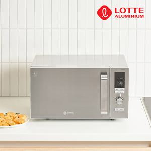 롯데 23L 무회전 전자레인지 LE-1923FL 버튼식 전자렌지 플랫형 가정용전자레인지 고주파출력