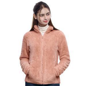 블루밍 여성 보아 플리스 집업 자켓(ST23JK021W)