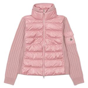 [로로모다] 몽클레어 니트 믹스  여성 점퍼 / 9B00024-M1131-51A