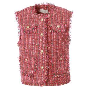 [에이비에프지]컬러플 트위드베스트 APY5QV31G