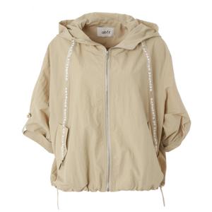 [에이비에프지]백레터링포인트 후드반팔야상점퍼 APY3HU32H