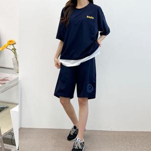 [보리맘]굿 반팔 수유 세트 여름 수유복 set 잠옷 홈웨어