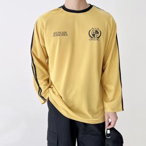 [리빌모아]남자 루즈핏 운동 유니폼 배색 티셔츠 DJ-TSA-SGSSG71