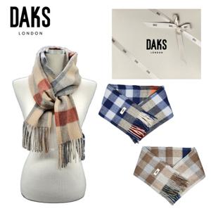 [닥스(스카프)]남여공용 램스울 체크 머플러 FKO091O