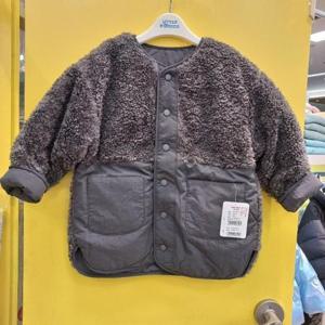 리틀밥독 HC11 뽀글양면점퍼(그레이) H224MJP02