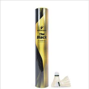 The Black 배드민턴 셔틀콕 12개입 1통 더블랙