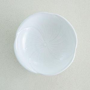 이천도자기 흰여울 꽃잎찬기 2호 17cm 식기 그릇 백자그릇 한정식 한정식찬기 찬기 원형찬기 원형식기 반찬