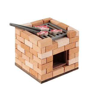 영공방 미니 벽돌 바베큐그릴 CM946 목재모형 조립키트 조립 모형완구 방학숙제