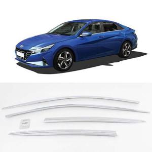 경동 차량용 크롬 윈도우바이저 아반떼CN7 D234 썬바이저몰딩 썬바이져몰딩 자동차썬바이져 자동차썬바이저 차량썬바이져 빗물받이 햇빛가리개맞춤형