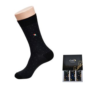 아놀드파마 도트 패턴 신사 장목 3족 1세트0077mt