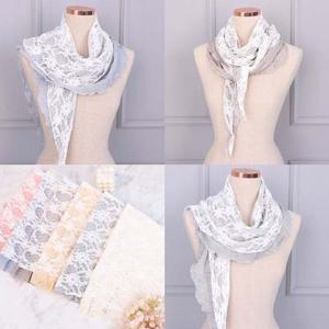 (앙상블) 국산 러블리 레이스 스카프-DYS/머플러/고급