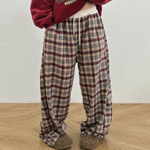 나야홍 / 아이우먼 페일체크핀턱밴딩팬츠 GBV999M601 빅사이즈