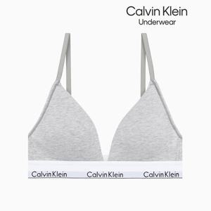 [캘빈클라인 언더웨어]여성 아이콘 코튼 모달 트라이앵글 브라팬티세트 QF5650-F3787AD-P7A