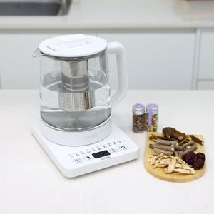 [304스테인레스와 내열유리로 안전하게, 1.8L로 넉넉하게] 레이나 대용량 보온 티포트 차탕기 RP-T2507