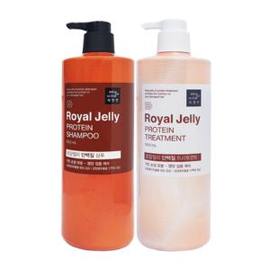 [미쟝센]미쟝센 로얄젤리 단백질 샴푸 1000ml + 트리트먼트 1000