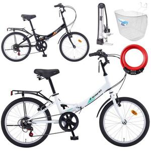 [토이스타일]삼천리 레스포 2025 투모로우 20인치 접이식 자전거 / 바구니 번호키 펌프 3종증정