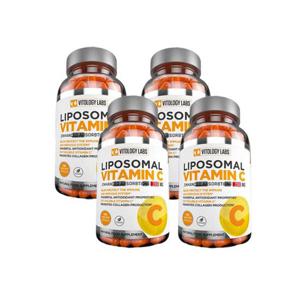 4개X  비토로지랩스  리포조말  비타민C  2000mg  180캡슐