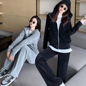 가을겨울 트레이닝복 상하의 후드집업 밴딩바지 골지