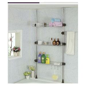 다용도 욕실정리선반600 3단 욕실 정리 욕실정리 욕실코너선반 욕실누납