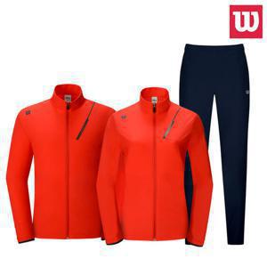 윌슨 7013 7014 레드 츄리닝 운동복 트레이닝복세트