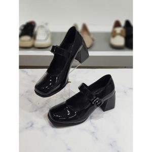 한슈 세이브존03 플린 에나멜 메리제인 미들 펌프스 6cm SAV HS67313-11no