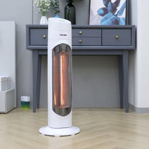 [고효율 PTC기술과 좌우회전으로 빠르게 느껴지는 따뜻함] 포첸 스탠드형 카본 전기히터 난로 PCH-CA101
