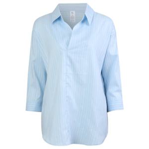 [샵앤]쟈가드 오픈넥 카라 면 셔츠 BLS-WSH-0261-소라