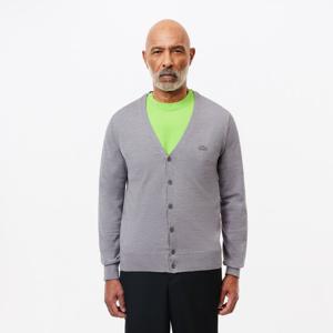 [라코스테공식] 남성 메리노울 V넥 가디건 AH5665-54N YRD