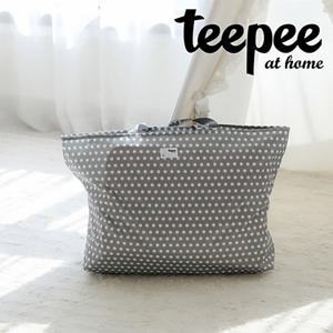 티피 타임 낮잠이불 방수가방 도트 그레이