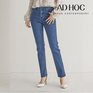 [AD HOC] [TAG 23,000] 여성 딥인디고 빈티지워싱 스트레이트핏 데님팬츠(HV5DPV2)