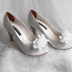 아트박스/숲속드레스 새틴 토오픈 실버포인트 (9Cm)