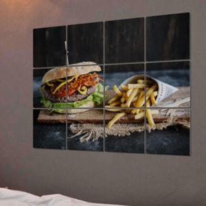 아트박스/꾸밈 cd252-멀티액자_수제버거