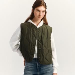 [마리끌레르][정가79,000]물결 퀼팅 베스트(MAFDVT02NKH)