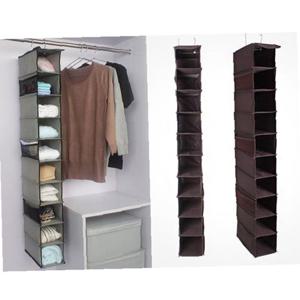 SR 10단 행잉오거나이저 옷장수납함