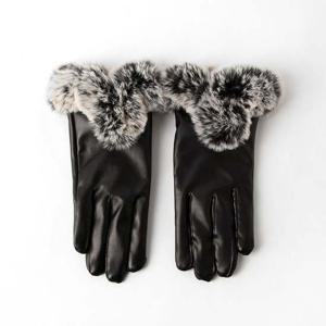 여성장갑 로망스 퍼 가죽장갑 여성용겨울장갑
