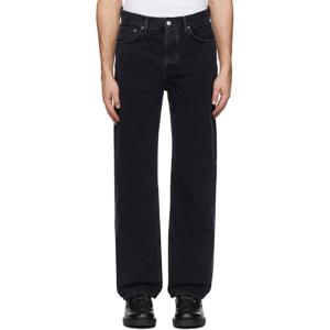 25 FW 누디진 남성 블랙 터프 토니 데님 진 251078M186002