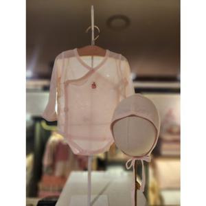 밍크뮤ch PH)체리리오셀 세트 배내바디슈트 신생아 출산선물세트 (3617004008)