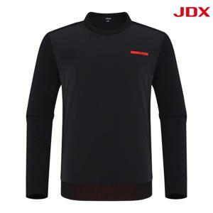 [JDX] 남성 우븐 패치 라운드 풀오버(X1SPV1330BK)