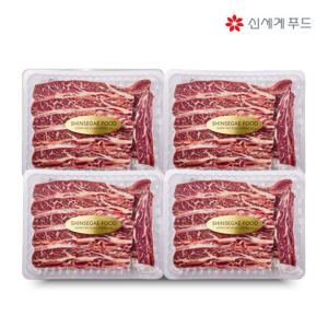 신세계푸드 LA갈비 꽃갈비 총4kg (1kg 4팩)