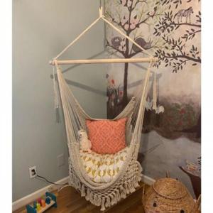 그네의자 북유럽풍 그물 태슬 해먹의자 감성