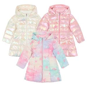 [베네통키즈]후드 경량 덕다운 점퍼 QADJ10461