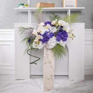 대형 호접란 조화 화병 아레카 팜파스 set 105cm (DIY) 인테리어 꽃 행사 장식 소품