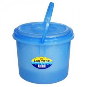 플라스틱 재질 대일 음식물 쓰레기통 (6L) 분리함 패달 종량제봉투 분리수거