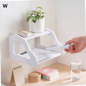 화이트 미니선반