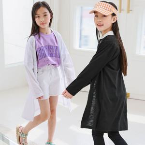 [제니]제니 JN 비치 슬라브 롱 가디건 여름 여아 주니어 초등학생 쿨 썸머 긴팔 카디건