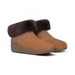 [핏플랍]핏플랍 여성화 스웨이드 퍼 부츠 묵룩 Y88-047 체스트넛