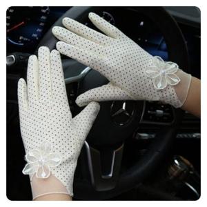 자외선차단 쿨장갑 레이스 운전장갑